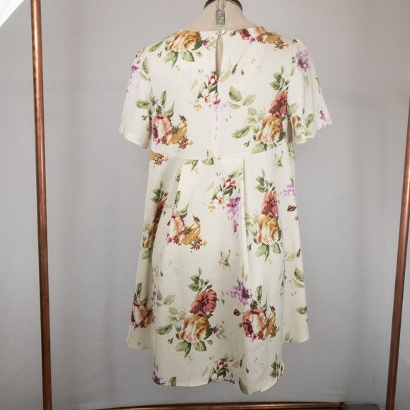 Philosophy Republic Hi Low High Romantic Floral Tunic Blouse Shirt Size Medium M - Picture 2 of 7